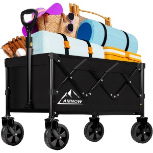 AMNOW Heavy Duty Large Capacity Beach Wagon